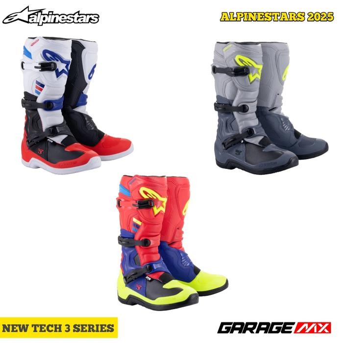 SEPATU ALPINESTARS TECH 3 . BOOT ALPINESTARS TECH 3 . SEPATU CROSS