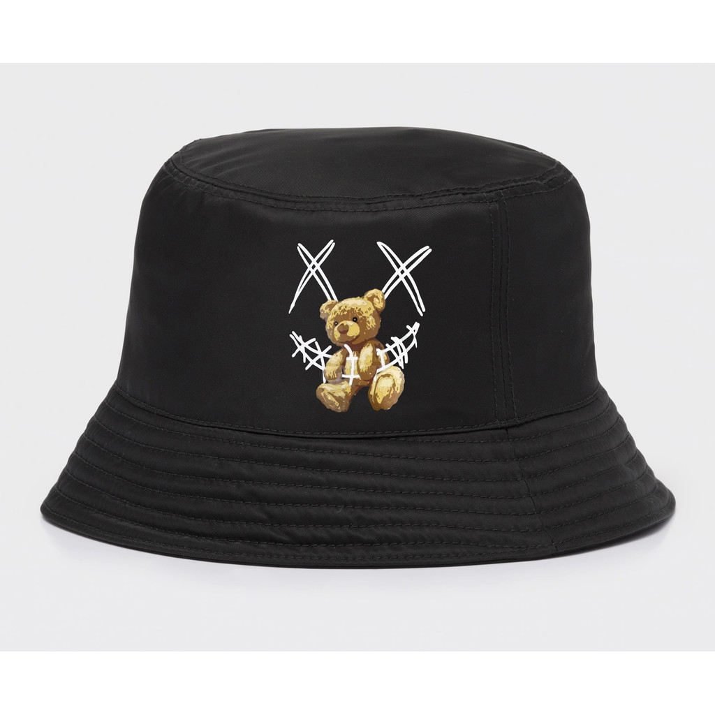 Topi Bucket RIC Ricky is Clown Bear Smile