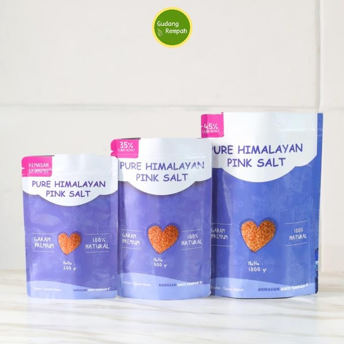 

PROMO GARAM HIMALAYA (PINK SALT) 1kg ORIGINAL 100% New