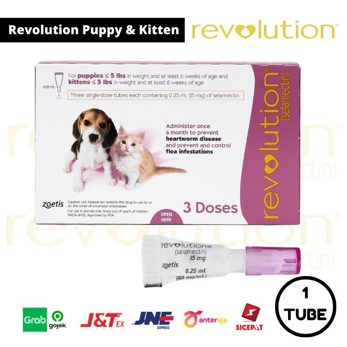 Revolution Puppy Kitten - Obat Tetes Kutu Anjing Kucing