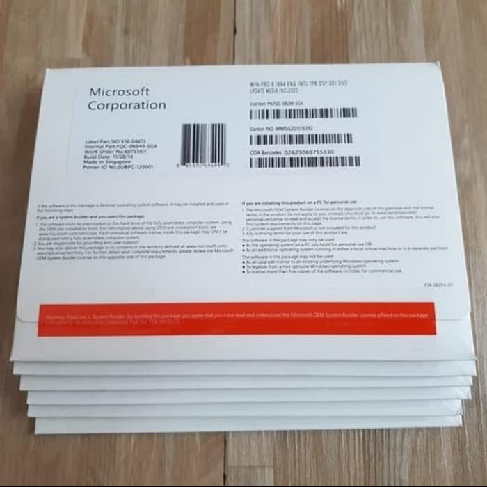 Murah.. Windows 8.1 Pro 64Bit Original