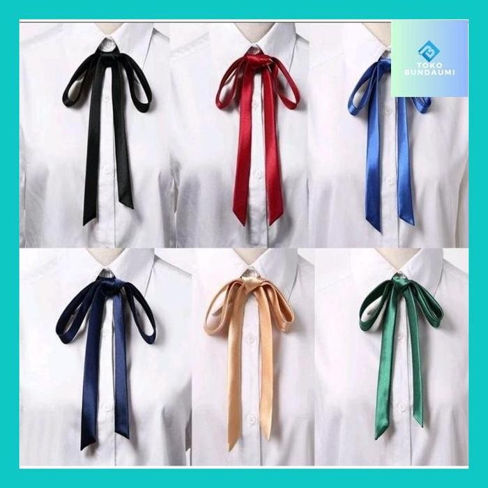 UMI- DASI PITA SABUK IKAT PINGGANG DASI SEKOLAH SYAL POLOS DASI WANITA DASI PRIA TALI LEHER LILIT