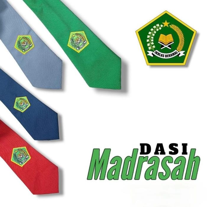 Sekolah MI MTS MA Dasi Madrasah untuk Pelajar dasi mts dasi sma *