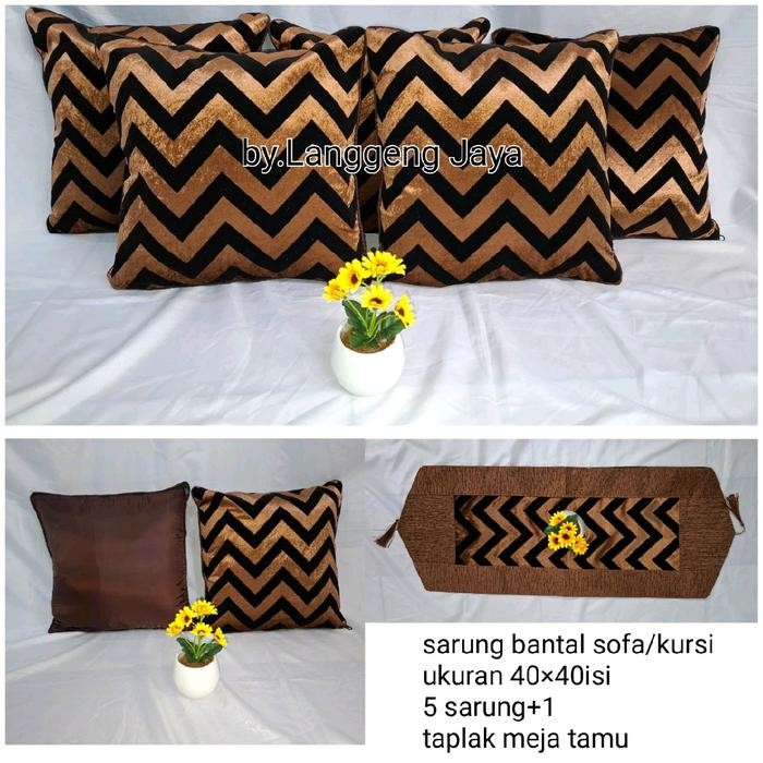 sarung bantal sofa 40x40/sarung bantal sofa minimalis
