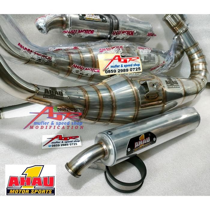 KNALPOT AHAU1 AHAU ONE ORIGINAL TYPE COBRA & STANDAR NINJA R RR SS ORI