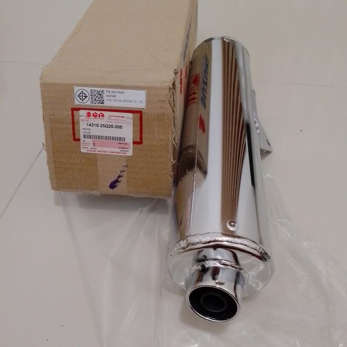 SILINCER / SELENCER KNALPOT SATRIA FU CBU THAILAND ORI SGP 14310-25G20 GRATIS ONGKIR