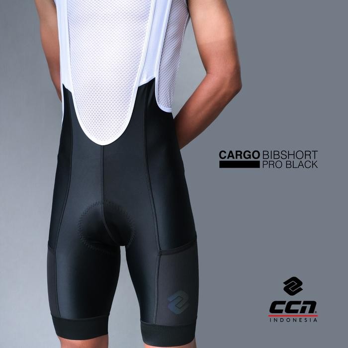 CCN CARGO BIBSHORT PRO BLACK