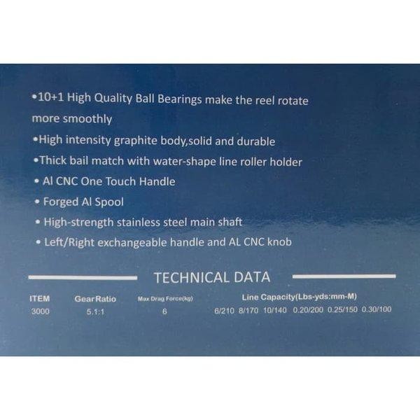 Galma Reel Alat Pancing Versus Benzaro 3 Ril Rell Berkualitas