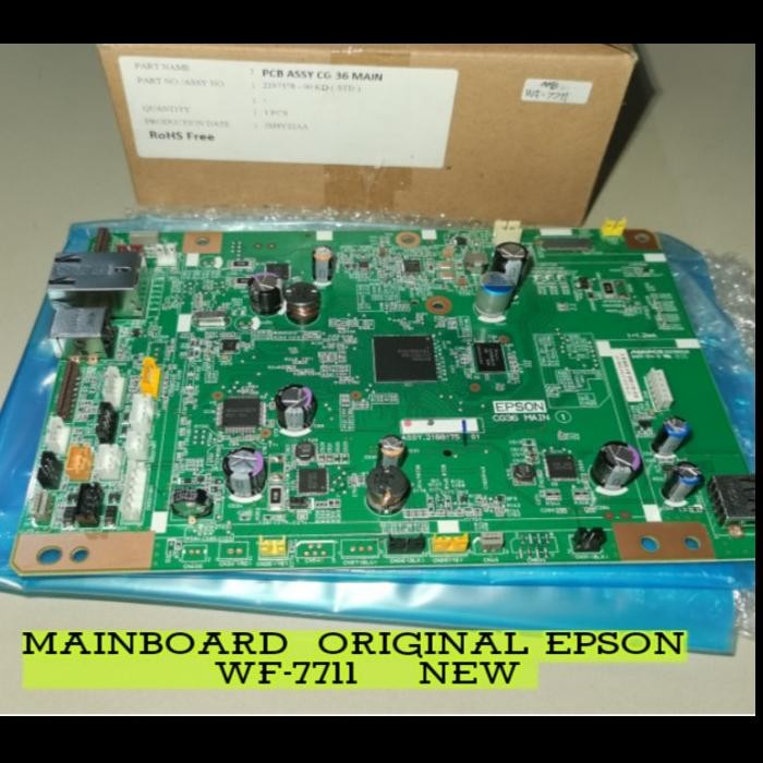 MAINBOARD - MOTHERBOARD EPSON WF7711 WF-7711 NEW ORIGINAL GRATIS ONGKIR