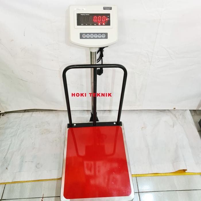 TIMBANGAN LANTAI/DUDUK BUAH/SAYUR/BARANG DIGITAL 150 KG DIGITECH BERKUALITAS