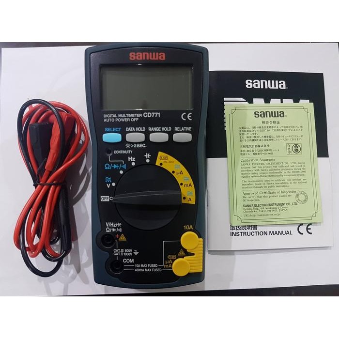 AVOMETER CD771 / MULTIMETER DIGITAL SANWA CD771 / CD-771 / CD 771
