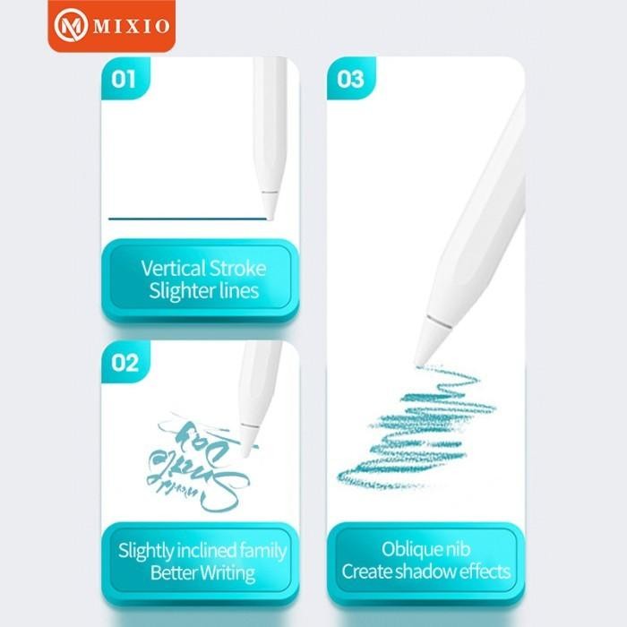 

Gilang_Store MIXIO Replacement Nib Stylus Pen G6Pro G7 Universal - Stylus Tips Nib White