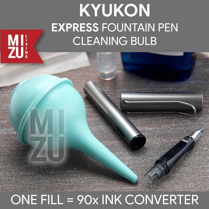 

Gilang_Store MIZU KYUKON Fountain Pen Express Cleaner Bulb Flusher