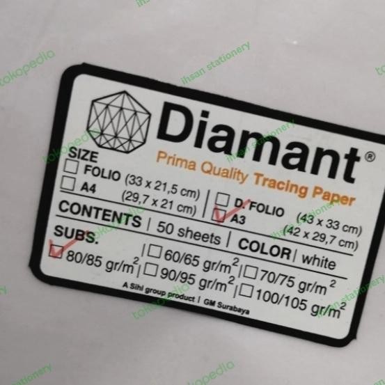 

KERTAS KALKIR DIAMANT A3