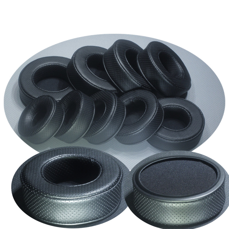 1 Pair Round Perforated Earpads 70MM 90MM 100MM 105MM 110MM For sony akg k518 Beyerdynamic DT990 DT7