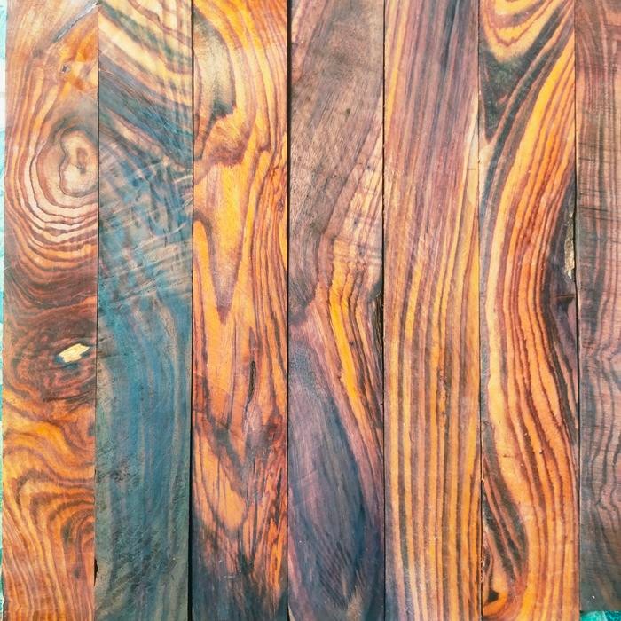 kayu sonokeling akar serat macan