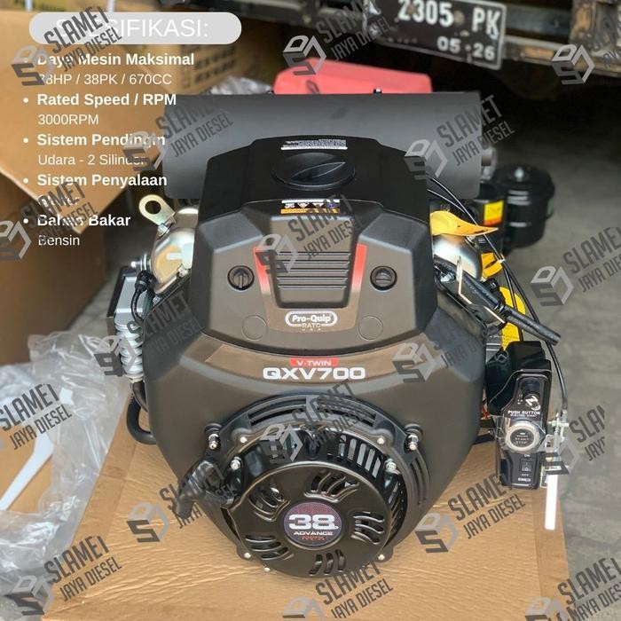 Engine TwinTurbo Pro-Quip QXV700 - 38HP