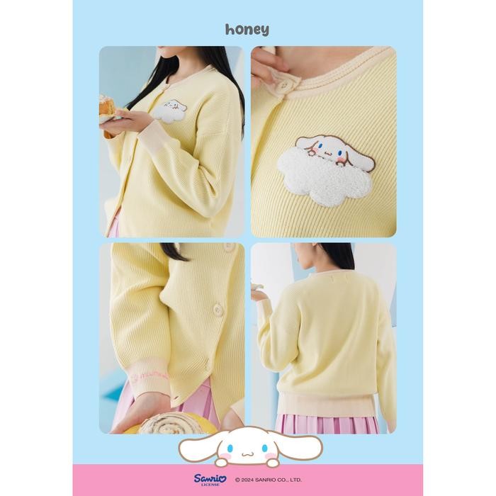 Bebeplum for Sanrio Cinnamoroll - Cinnamoroll Cloud Cardigan