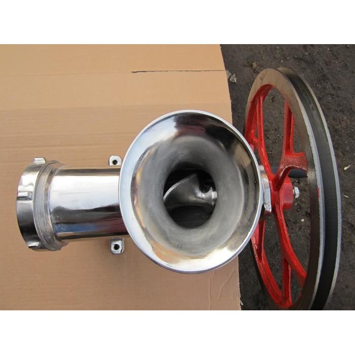 Gilingan Daging Manual Stainless Steel 304 Meat Ncer Ukuran 32