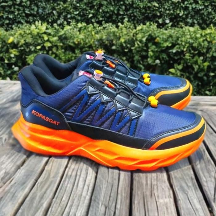 SEPATU EXDUMA ORIGINAL NAVY ORANGE KOPASGAT