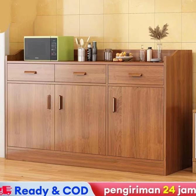 Lemari Kabinet Dapur / Lemari Kabinet Kayu / Bufet Lemari Dapur Import