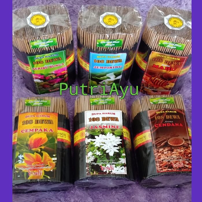 Hio Dupa Pendek 16cm Gulung Besar Dupa Harum 108 Dewa full aroma