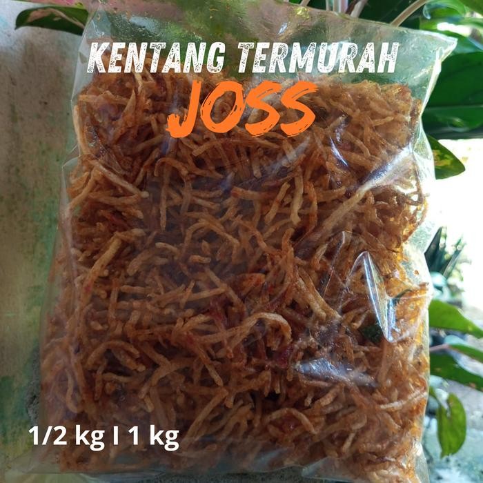

Termurah Kentang Mustofa 1kg Camilan Cemilan Snack Lauk Keripik Kering Kriuk Crispy Renyah Balado