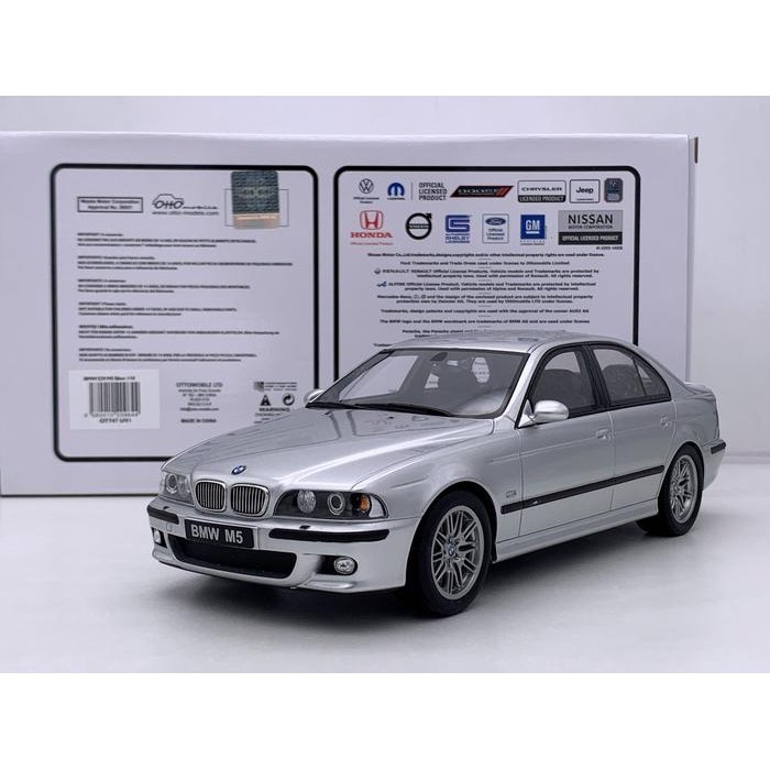 Paling Baik 1/18 Otto Model Bmw M5 E39 Diecast Miniatur Not Autoart Kyosho