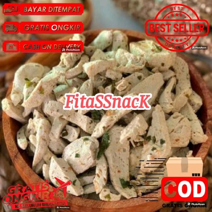 

Basreng Original 1kg Aroma Daun Jeruk/Bakso Goreng/Cemilan Pedas/Basreng Stik/Baso di Goreng/Basreng