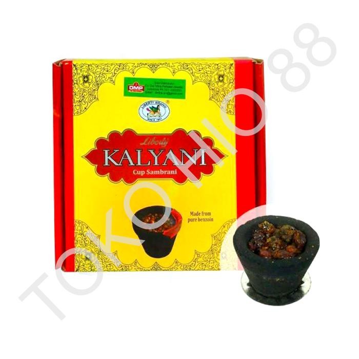 Dupa Menyan Kalyani Cup Sambrani Hio Kemenyan Isi Buhur Hitam Liberty