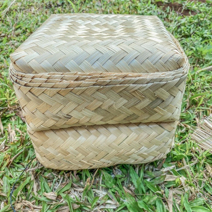(Allthebest) besek BAMBU 22X22 BESEK NASI BESEK HAMPERS