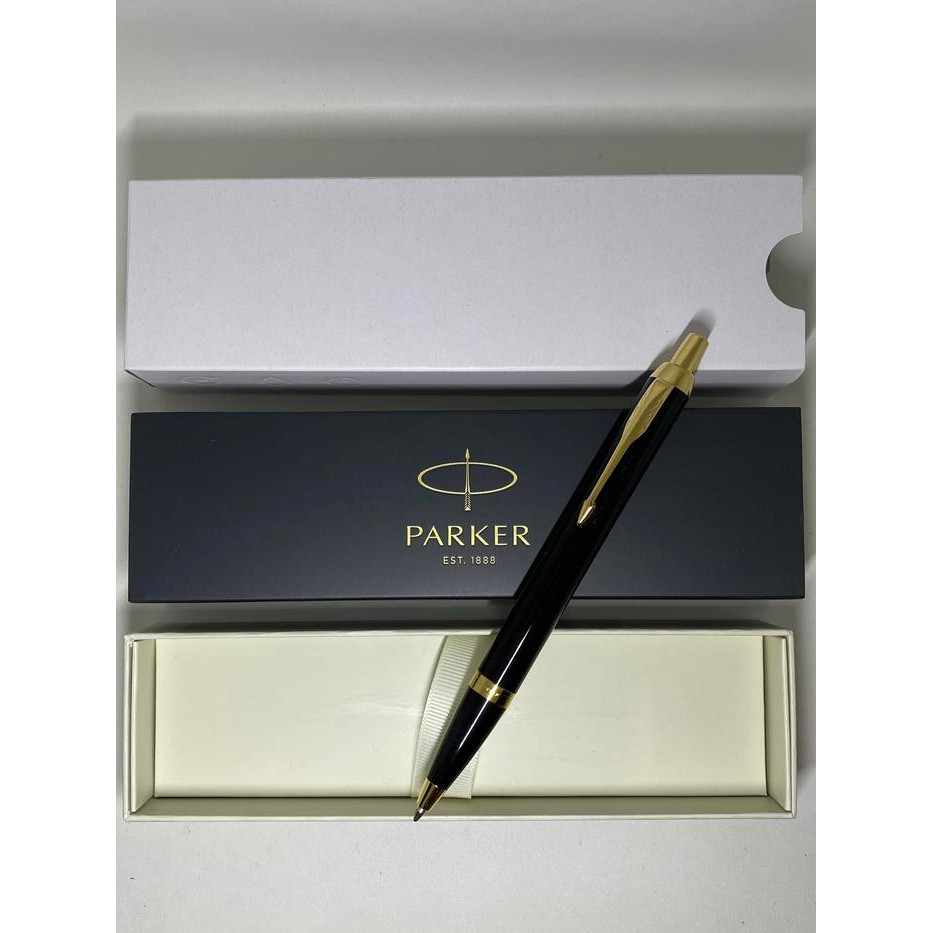 

PULPEN PARKER NEW IM BLACK ORIGINAL BP GT ( KLIP EMAS )