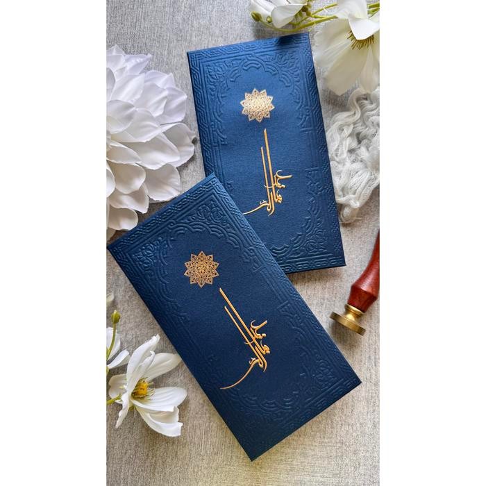 

GotSeef Angpau Special Idul Fitri Full Embos (Timbul)Paper*JASMINE*NAVY