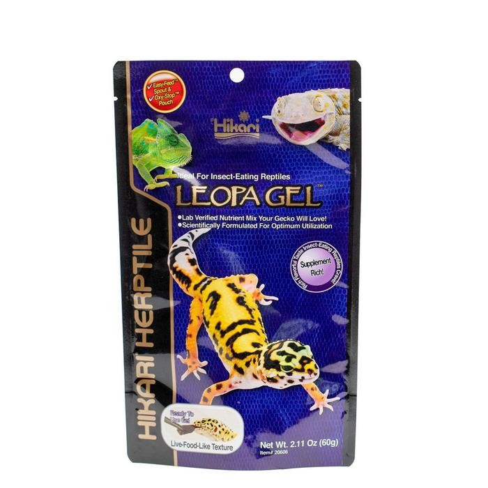 

TERLARIS Hikari Leopa Gel 60gr. Makanan Reptil Pemakan Serangga Leopard Gecko READY STOCK