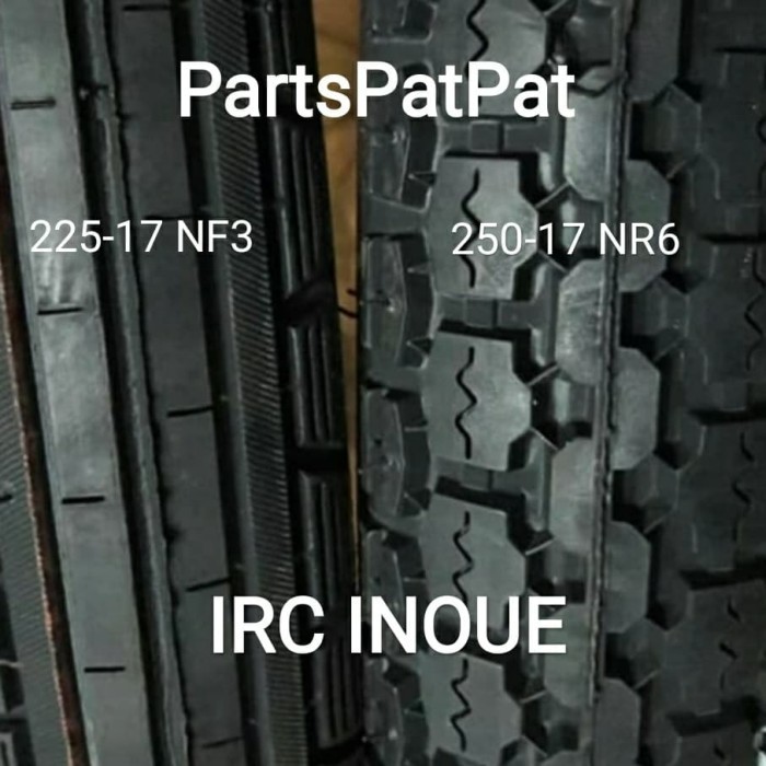 (Allthebest) BAN LUAR IRC 22517 225-17 NF3 NF-3 DAN 25017 250-17 NR6 NR-6 IRC JADUL