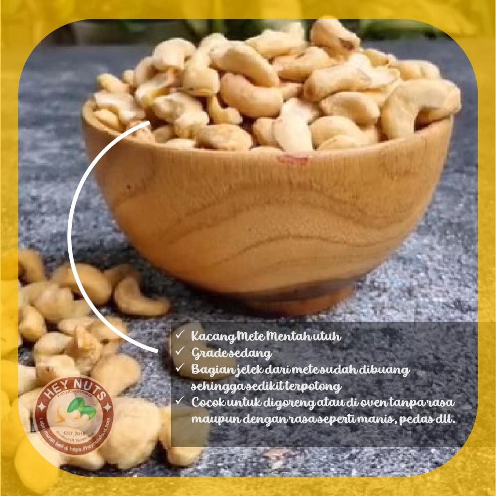 

Csp - Kacang Mede Mentah 1 Kg Mete Grade Standar