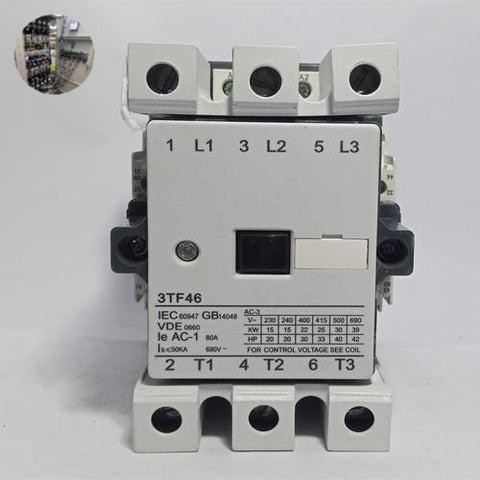 CONTACTOR / KONTAKTOR 3P 80A 220V SIEMENS 3TF46 25KW TERMURAH