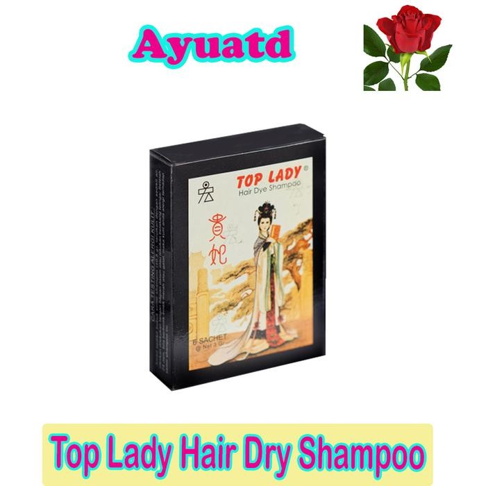 Semir Rambut Top Lady Hair Shampoo 6pcs