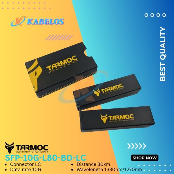 Paling Baik Tarmoc Sfp-10G-L80-Bd-Lc Sfp+ 10G Bidi Sm 80Km Lc Sfp+ 10G 80Km Lc