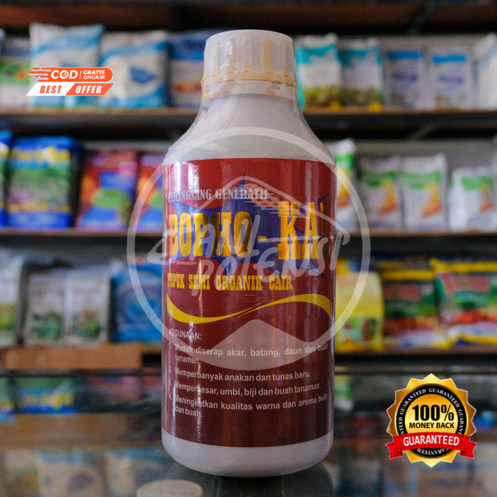 Sle - BOPHO-KAL (PUPUK PEMBESAR BUAH SEMI ORGANIK) 1 Liter Original 100%