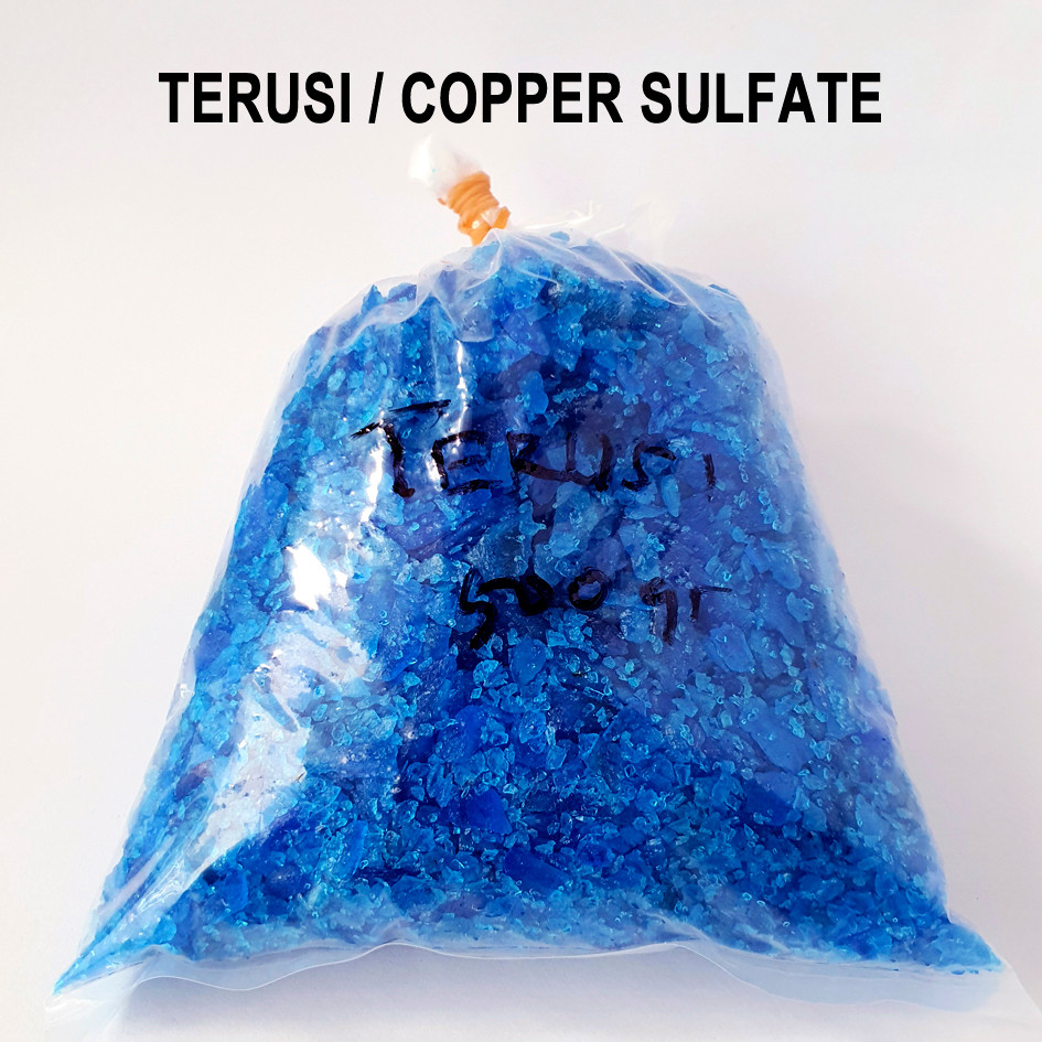 Terusi - Copper Sulfat / pembiru kolam renang