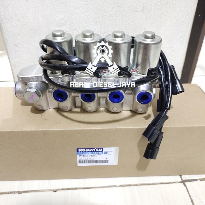 BLOCK SOLENOID ASSY KOMATSU PC-130F-7 OEM 203-60-71210 TERLARIS