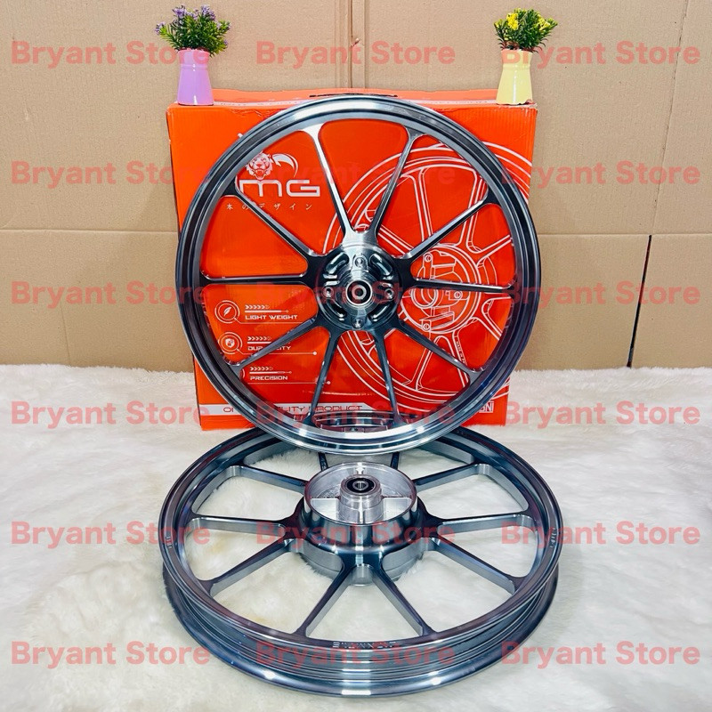 CMG RACING VELG MODEL EXACT PALANG 10 CNC JUPITER Z MX OLD F1ZR VEGA R ZR 160x17 160x17 160 160 RING