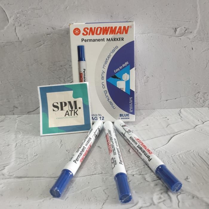 

Victory - Spidol Snowman Permanent Marker Ag-12