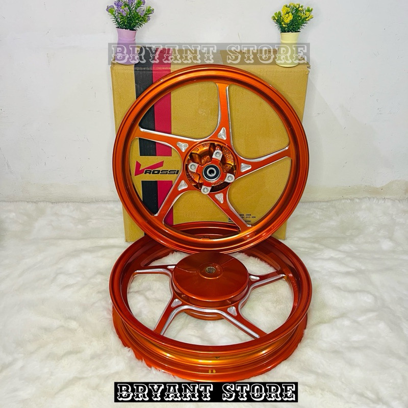 ROSSI VELG SPRINT PRIME MODEL ENKEI RING 14 185/215 PALANG5 AK55 VARIO 110 VARIO 125 VARIO 150 BEAT