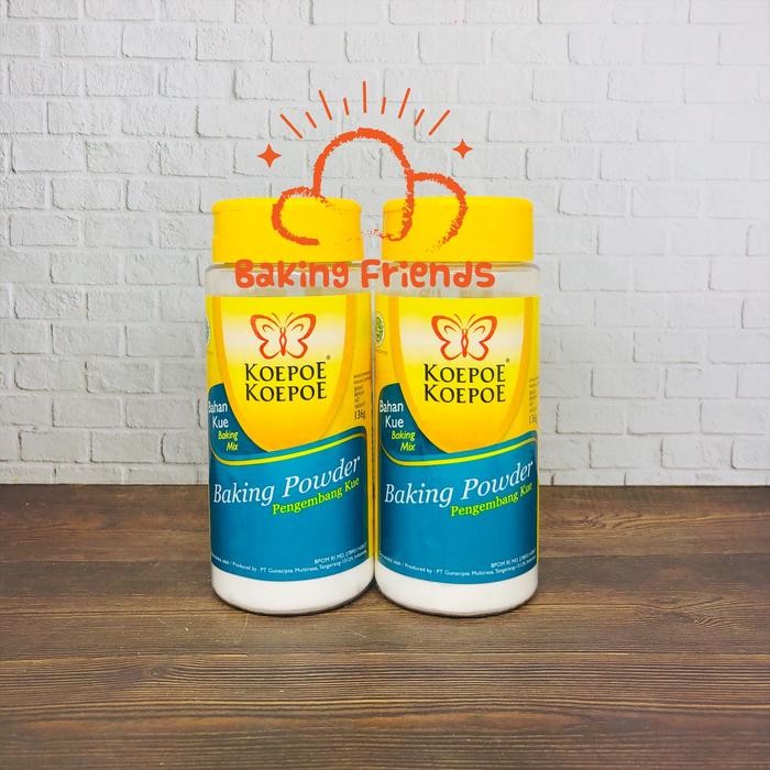 

JTTOP" BAKING POWDER KUPU-KUPU 136GR/KOEPOE