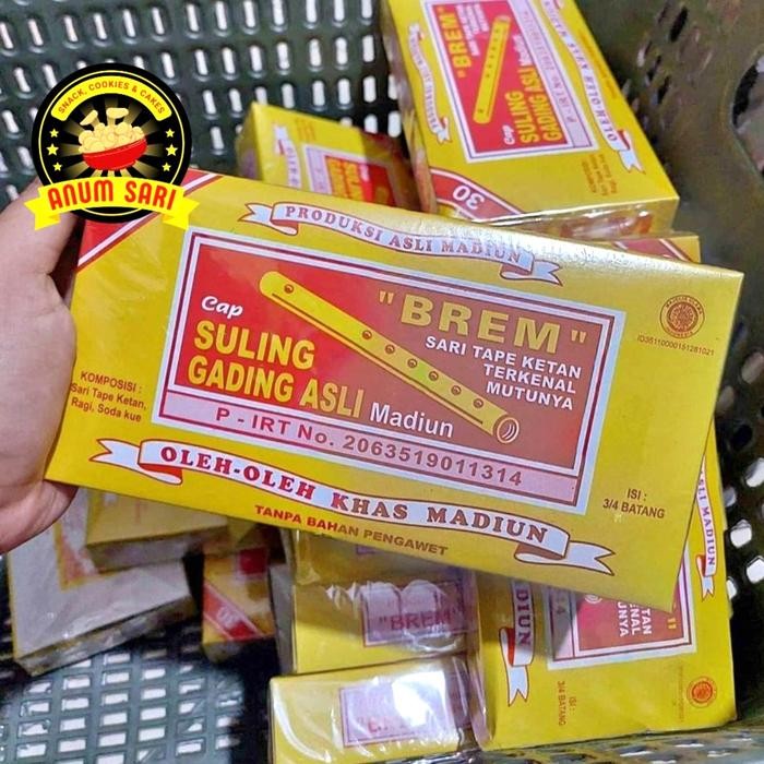 

JTTOP" BREM SULING GADING JUMBO ASLI MADIUN [ISI 4 BATANG] - ANUM SARI
