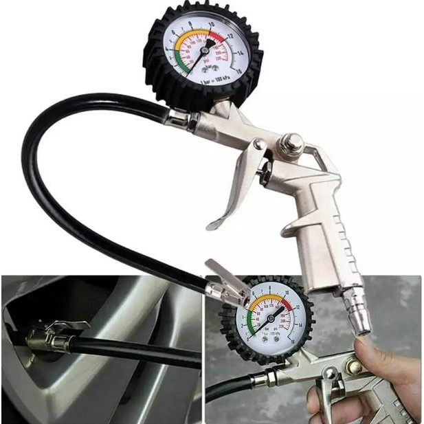 Kepala Selang Kompresor Pompa Angin Alat Pengisi Udara Ban Mobil Motor #Gratisongkir