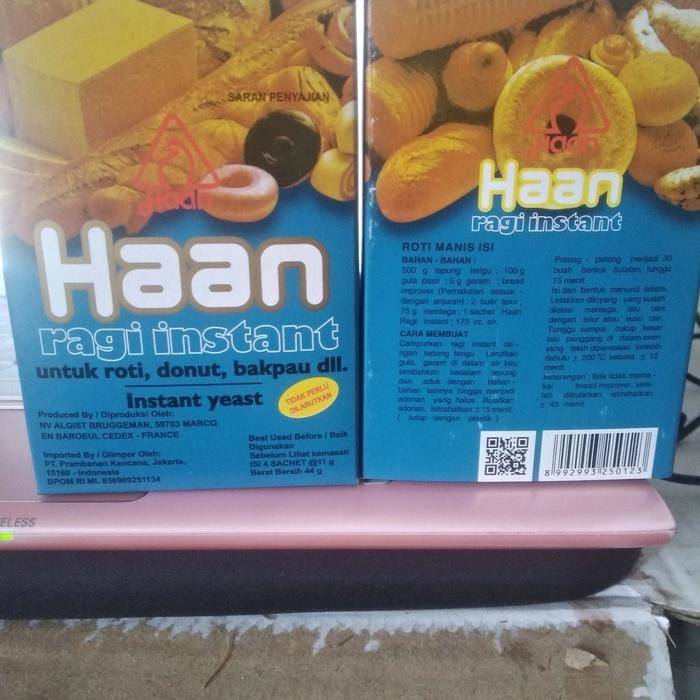 

JTTOP" HAAN RAGI INSTANT 4X11GR