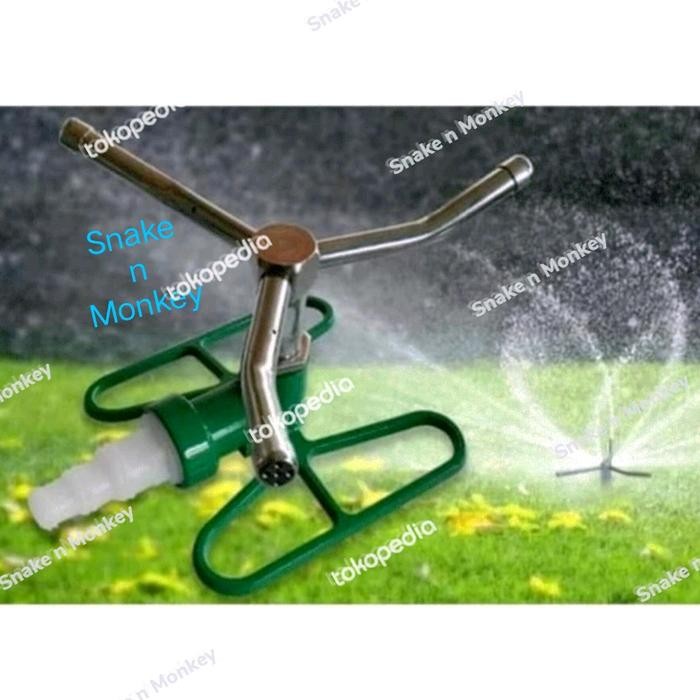 Kran Semprotan Otomatis Air Putar Taman Kebun - Springkel Sprinkler